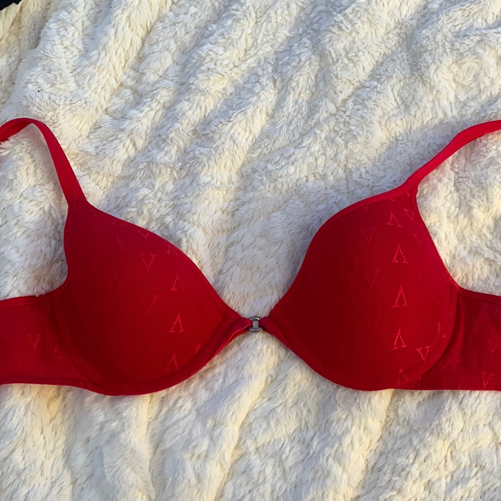 Red Victoria Secret bra